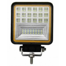 Munkalámpa LED szögletes kombinált fény 126W 12-24V